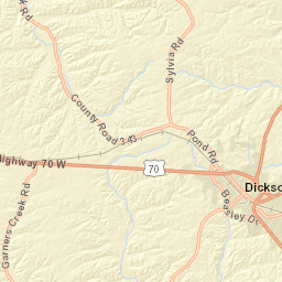101 Robert Porter Road Dickson TN Street Map