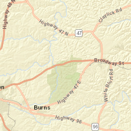 1000 Hotel Avenue Burns TN 37029 Street Map