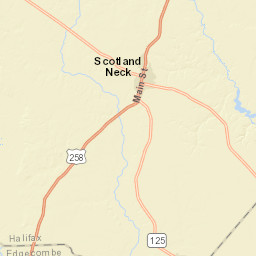 115-199 East 11th Street, Scotland Neck, NC Street Map