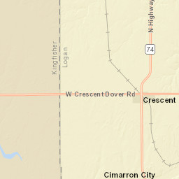 700-702 West Van Buren Street Crescent OK Street Map