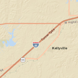 W 121st Street South, Bristow, Oklahoma Street Map