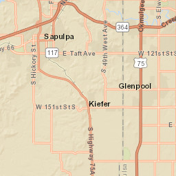 1924 S Scott St Sapulpa Oklahoma Street Map
