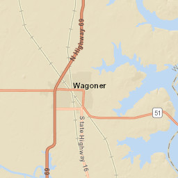 800-898 South Buchanan Avenue, Wagoner Street Map