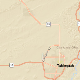 19478-19498 South Nalley Road Tahlequah Street Map