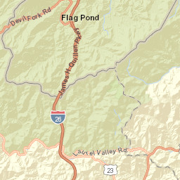 State Road 1395, Burnsville, NC 28714 Street Map