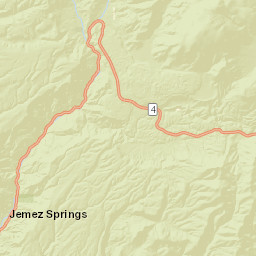 23000-23414 New Mexico 4, Jemez Springs Street Map