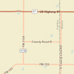 10465-10527 FM3138 Hartley TX Street Map