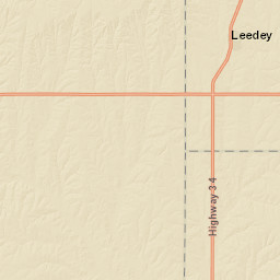 Highway 47, Leedey, OK 73654, USA Street Map