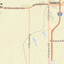 2621 OK-33 Guthrie OK 73044 USA Street Map