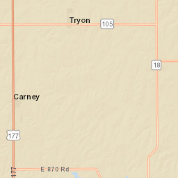 U.S. 177, Carney, OK 74832, USA Street Map