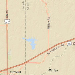 53501 Oklahoma 66, Stroud, OK 74079 Street Map