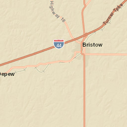 40891-41527 OK-66 Depew OK Street Map