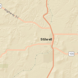 400-498 West Poplar Street, Stilwell, OK Street Map