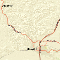 101-141 Quarry B Road, Batesville, AR Street Map