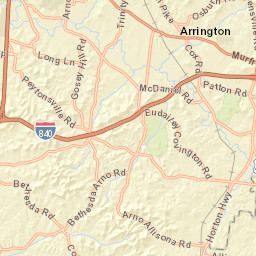 6848 Pulltight Hill Road College Grove TN Street Map