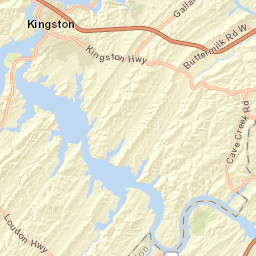 9899-9901 Old Kingston Road, Loudon, TN  Street Map