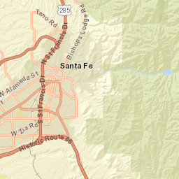2001-2137 Siringo Road Santa Fe NM Street Map