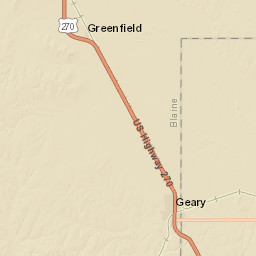 E0960 Rd Hinton OK 73047 USA Street Map