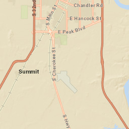 6233-6299 South 54th Street West Summit OK Street Map