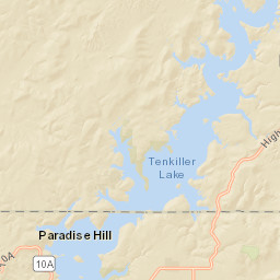 35500-35736 Oklahoma 100, Cookson, OK Street Map