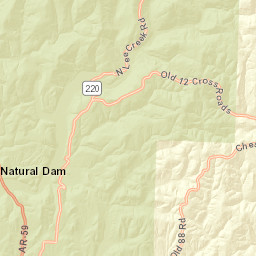 Ozark National Forest 13801-14393 Arkansas 59 Cedarville AR Street Map