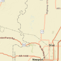 Arrington Street Newport AR 72112 Street Map