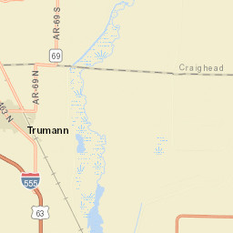 343-499 Sharen Street, Trumann, AR Street Map