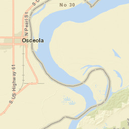 800-816 East Center Avenue, Osceola, AR Street Map
