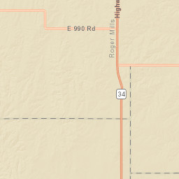 Oklahoma 34, Elk City, OK 73644, USA Street Map