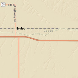 N2510 Road, Hydro, OK 73048, USA Street Map