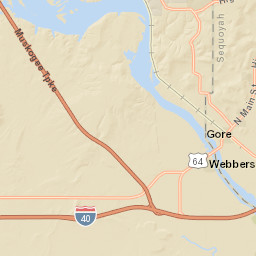 Oklahoma 10 Gore OK 74435 Street Map