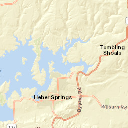 200-298 Heber Springs Road, Heber Springs Street Map