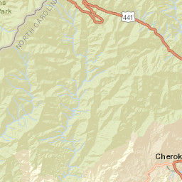 Ela Road, Cherokee, NC 28719, USA Street Map