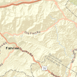 2752 Gerton Highway, Gerton, NC 28735 Street Map