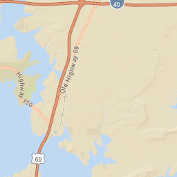 U.S. 69, Eufaula, OK 74432, USA Street Map