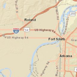 OK-9A Spiro OK 74959 America Street Map