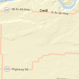 2601-3399 Arkansas 96, Ozark, AR 72949 Street Map