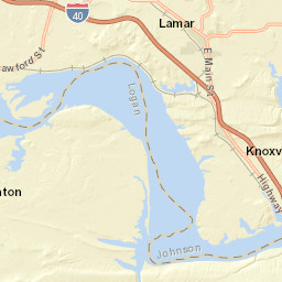 1180 County Road 1660, Knoxville, AR Street Map