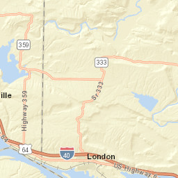 10802-11138 Highway 359, London, AR Street Map