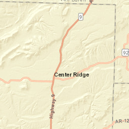 4383 AR-92 Bee Branch AR 72013 Street Map