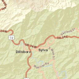 3927 U.S. 441, Nantahala National Forest Street Map