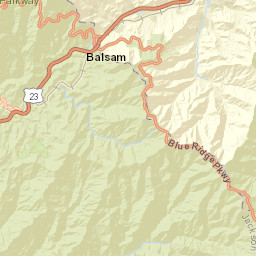 20767 Great Smoky Mountains Expy Waynesville NC Street Map