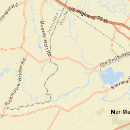 10075-10561 Brogden Road, Princeton, NC Street Map