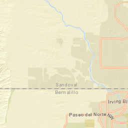 Paseo Del Norte Boulevard Northeast, Albuquerque Street Map