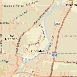 885 Pilot\‘s Parkway Albuquerque NM Street Map