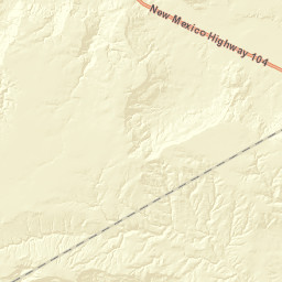 Unnamed Road, NM, USA Street Map