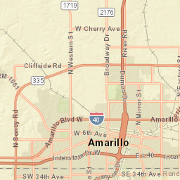 300 East Highway 66, Amarillo, TX 79107 Street Map