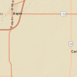 US-283 Sayre OK 73662 America Street Map