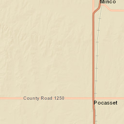 U.S. 81, Minco, OK 73059, USA Street Map