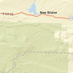 284-298 Saint Scholastica Road New Blaine AR Street Map